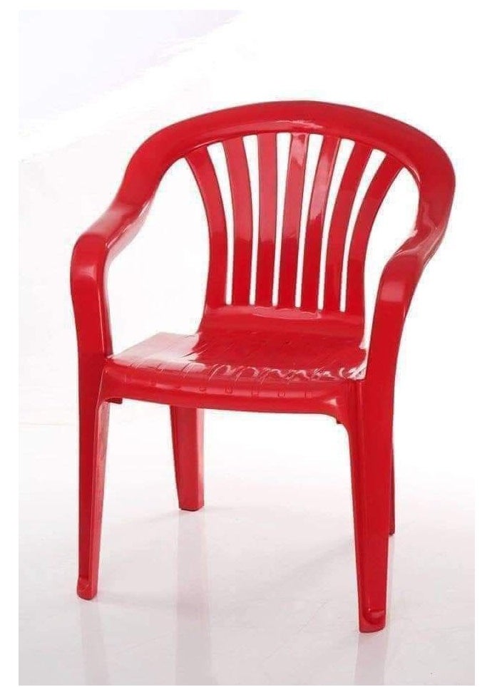 Generic - 1 PCS Plastic Chair for gardens and cafes is made of high-quality materials, For Indoor And Outdoor - Image 1