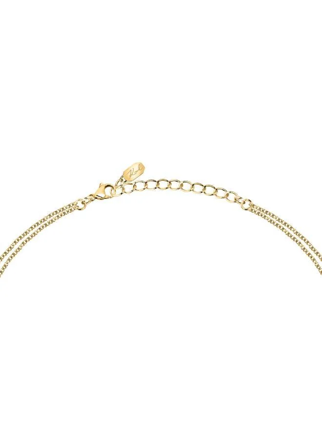 Karl Lagerfeld  Klayc12 Crystals Necklace for Women | Best Price UAE