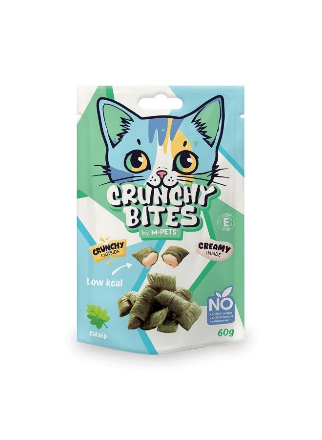 M-PETS - Crunchy Bites Cat Treat 60g / Catnip