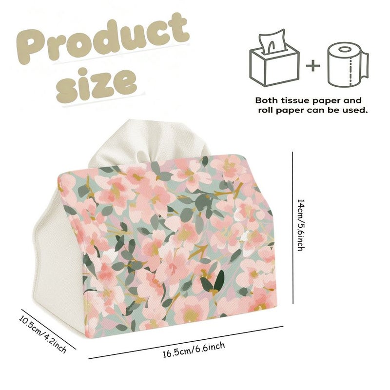 Versatile Tissue Box Model A for Home Kitchen Restaurant Use with Roll and Flat Tissue Holder - Image 3