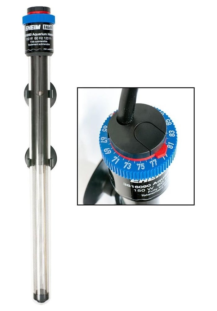 Eheim Jager 150W Aquarium Thermostat Heater - Fully Submersible with TruTemp Dial - Image 1