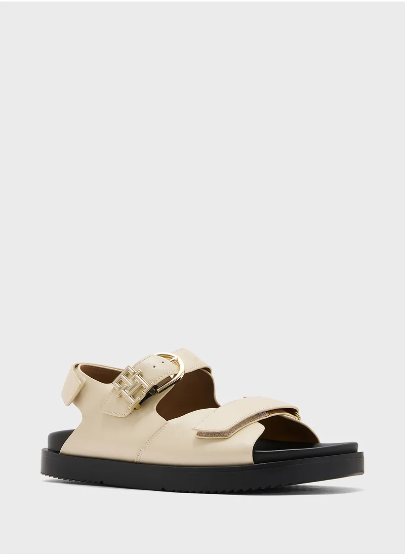 TOMMY HILFIGER Leather Sporty Sandals