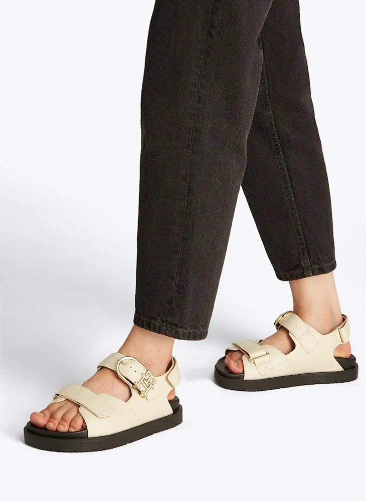 تومي هيلفيغر Leather Sporty Sandals