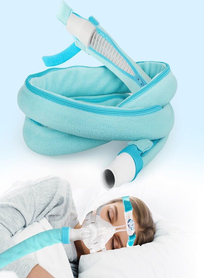 IKSTAR CPAP Hose Cover 6ft [Upgrade]- Full Zippered Insulator Wrap Prevent Rainouts - CPAP Tube Cover Compatible with All Tubing -100% Skin Safe Quality - Soft Fabric Wrap No More Condensation - Image 1