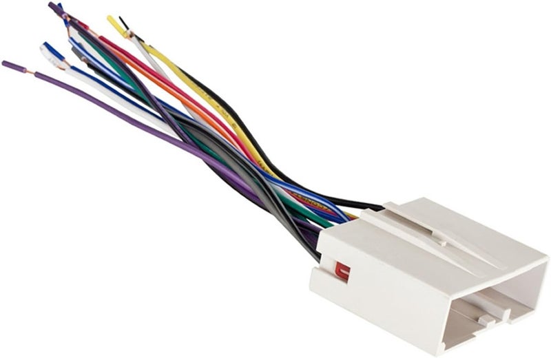 METRA 99-5816 Single or Double DIN Installation Kit for 2008-2009 Ford Focus, Black & Electronics 70-5520 Wiring Harness for Select 2003-Up Ford Vehicles - Image 3