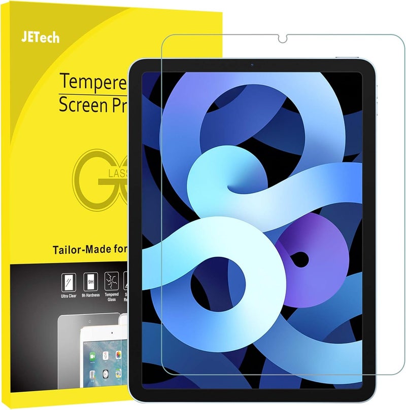 جي تيك واقي شاشة لجهاز iPad Air 5/4 (10.9 بوصة، موديل 2022/2020، الجيل الخامس/الرابع)، غشاء زجاجي مقوى - Image 1
