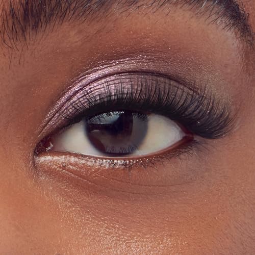 Impress Kiss Impress Falsies Self Adhesive Eyelashes Press On Lashes 12mm14mm Glam Volume Lashes Black No Glue Needed Invisible Band 36 Lash Clusters NonStick Applicator Voluminous - Image 3