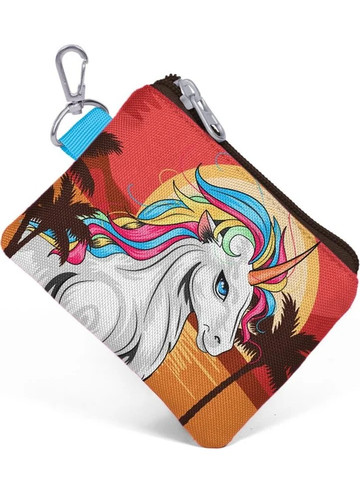 CORAL HIGH Large Unicorn Coin Purse 21767