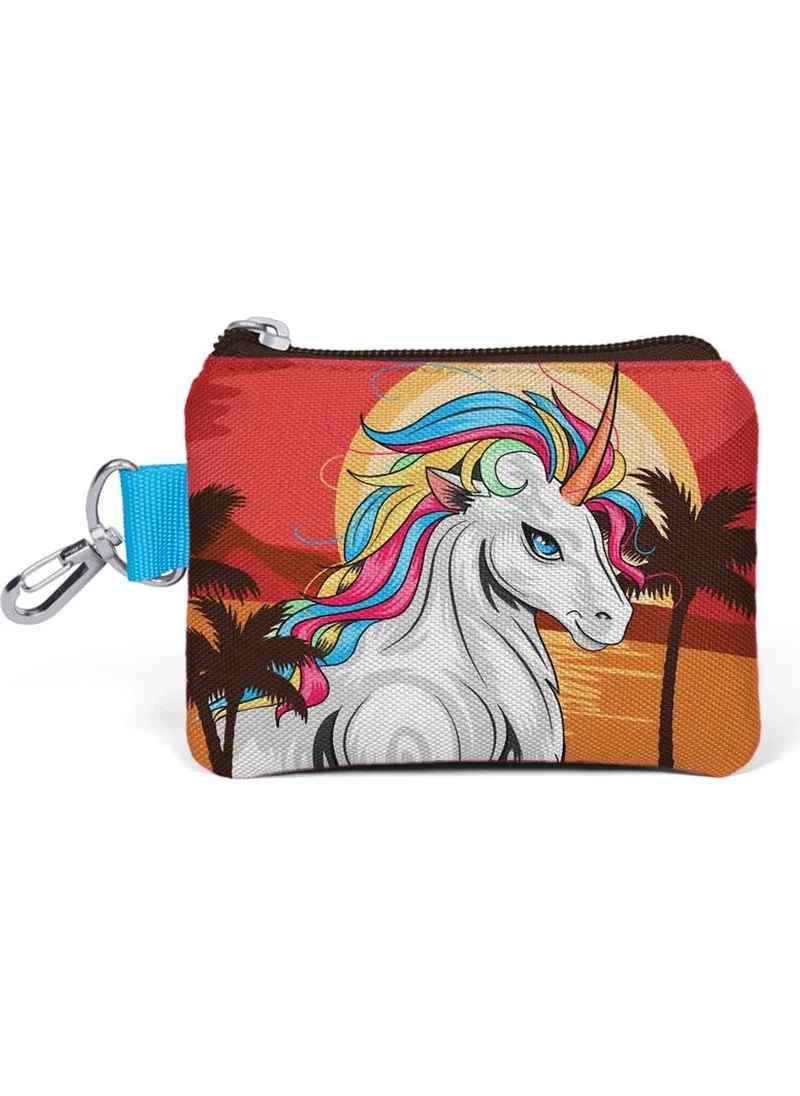 CORAL HIGH Large Unicorn Coin Purse 21767