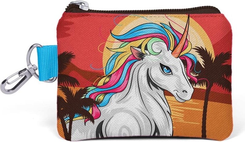 CORAL HIGH Large Unicorn Coin Purse 21767  - Image 1