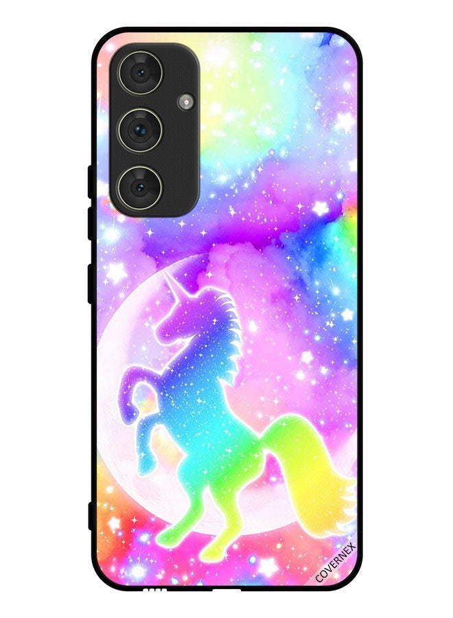 Covernex Protective Case Cover For Samsung Galaxy A54 Rainbow Unicorn - Image 1