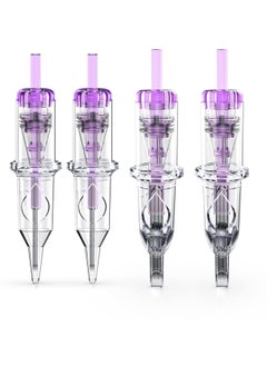 Wormhole Tattoo Wormhole Tattoo Cartridge Needles, 20pcs Mixed Sizes 3RL 5RL 5RM 7RM Disposable Tattoo Needles Cartridge Round Liner Shader Magnum for Cartridge Tattoo Pen Machine Permanent Makeup Tattoo Supplies  - Image 1