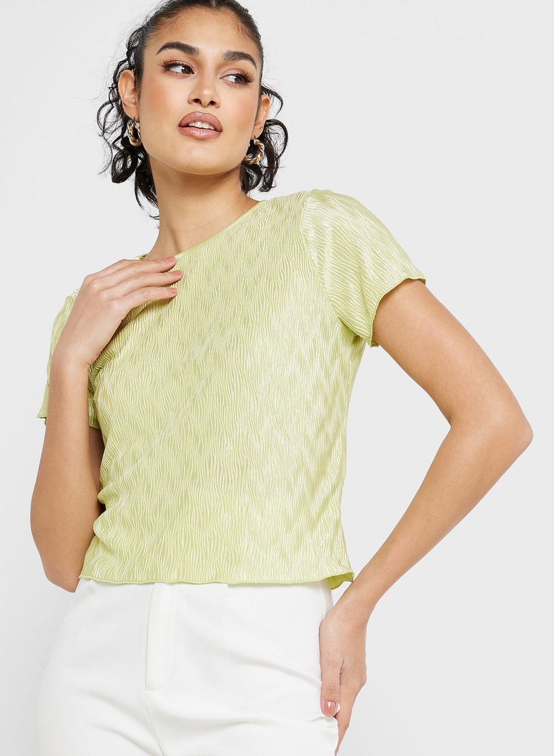 GLAMOROUS Crew Neck Knitted Top  - Image 1