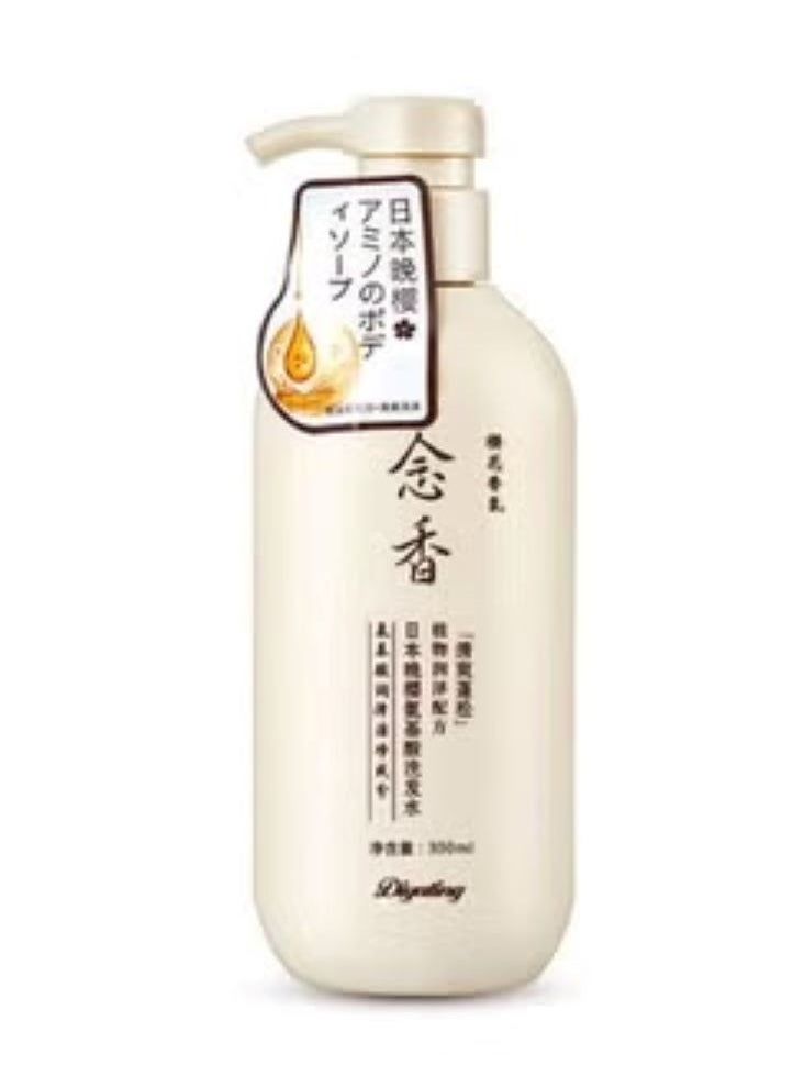 Diyating - Japanese Sakura Anti-Hair Loss Shampoo 300 ml - Image 1