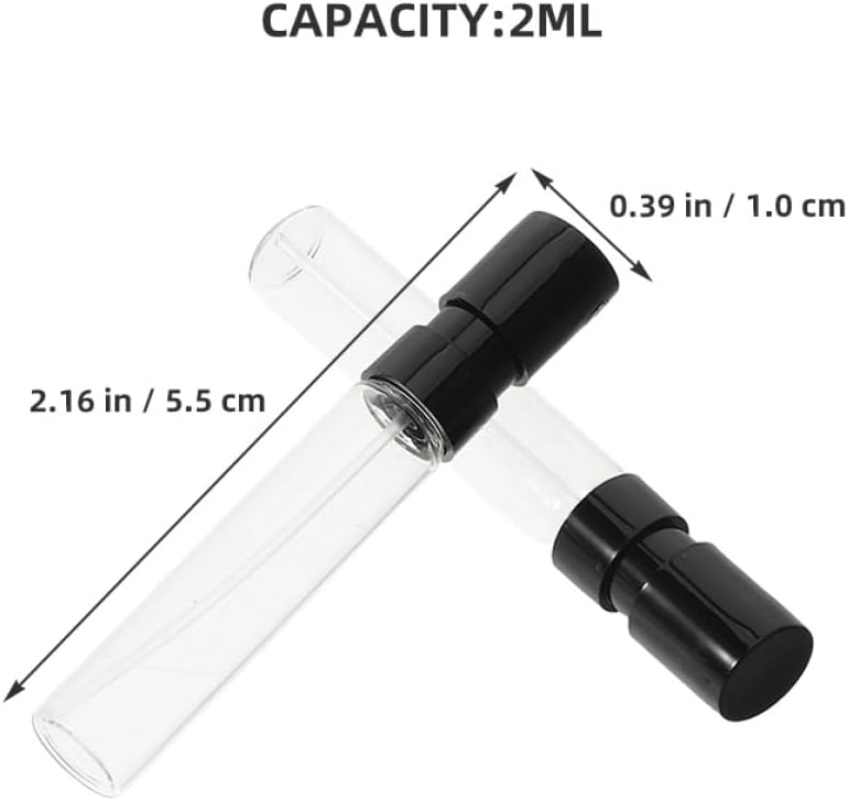 ABOOFAN 12 قطرات عطر زجاجية قابلة لإعادة التعبئة، رذاذ ناعم للسفر والعناية الشخصية وعطور الكولونيا - Image 2