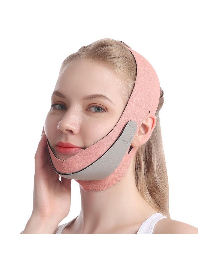 ATETO Face slimming Mask for Chin Breathable Face Lifting Belt|| v shape Face Slimming Belt for Women|| Anti Double Chin Belts bandage Skin Care|| Face Care Slim Tools(Pack of 1). - Image 1