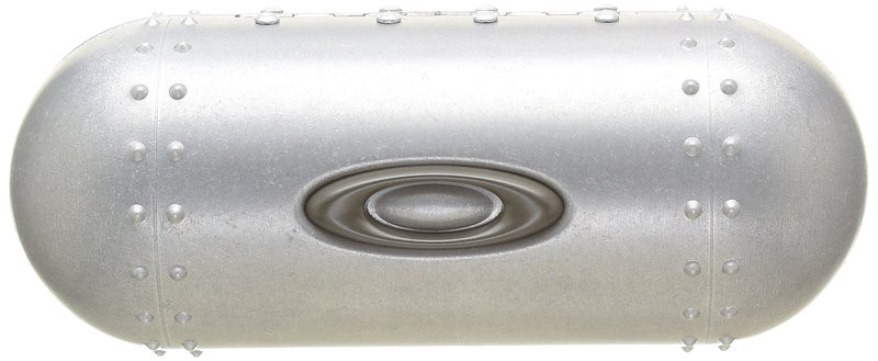 OAKLEY Oakley Womens Large Metal Vault Sunglass Case, Silver  - Image 1