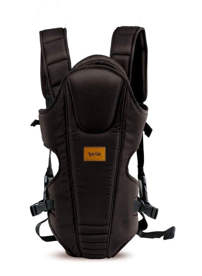 Laee cute 3 in 1 Adjustable Baby Carrier Kangaroo Head Support Safety Belt Sling Backpack Baby Carrier (Full Black) - Image 2