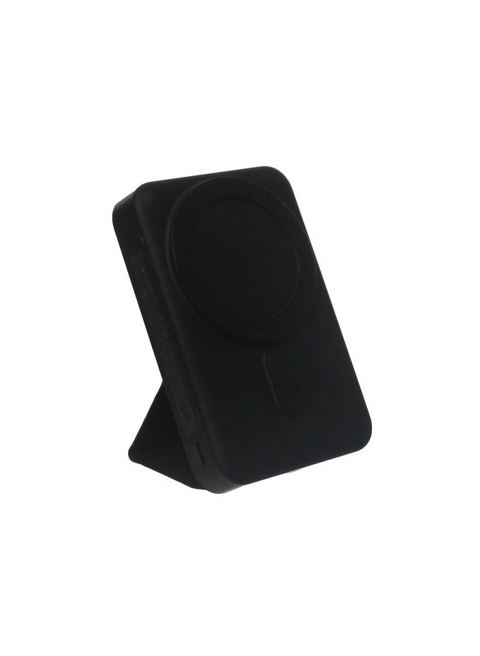 Lanex LP27 Super Fast Charging Wireless Magnetic Power Bank 10000mAh Type C / Lightning Made Of Premum Quality - Black