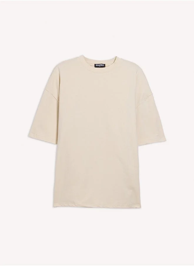 SHAPES MIDWEIGHT COTTON BLEND T-SHIRT