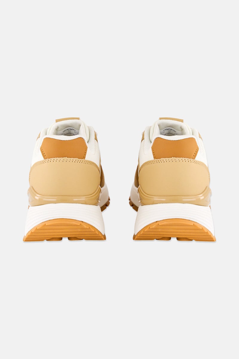 Algspar Women Lace Up Hiking Shoes, Multicolor - Image 3