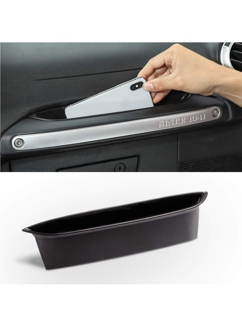 For 2011-2018 Jeep Wrangler JK Passenger Storage Tray Organizer Grab Handle Accessory Box Interior Accessories - Image 1