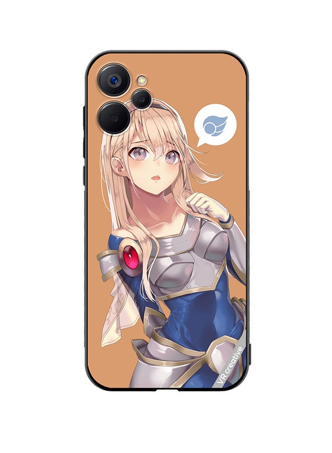 VR CREATIVE Protective Case Cover For Realme 9i 5G League Of Legends Anime Girl Design Multicolour - Image 1