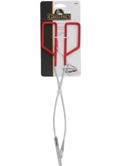 GrillPro GrillPro 40730 Chrome Plated 2-in-1 Turner/Tong, Silver  - Image 2