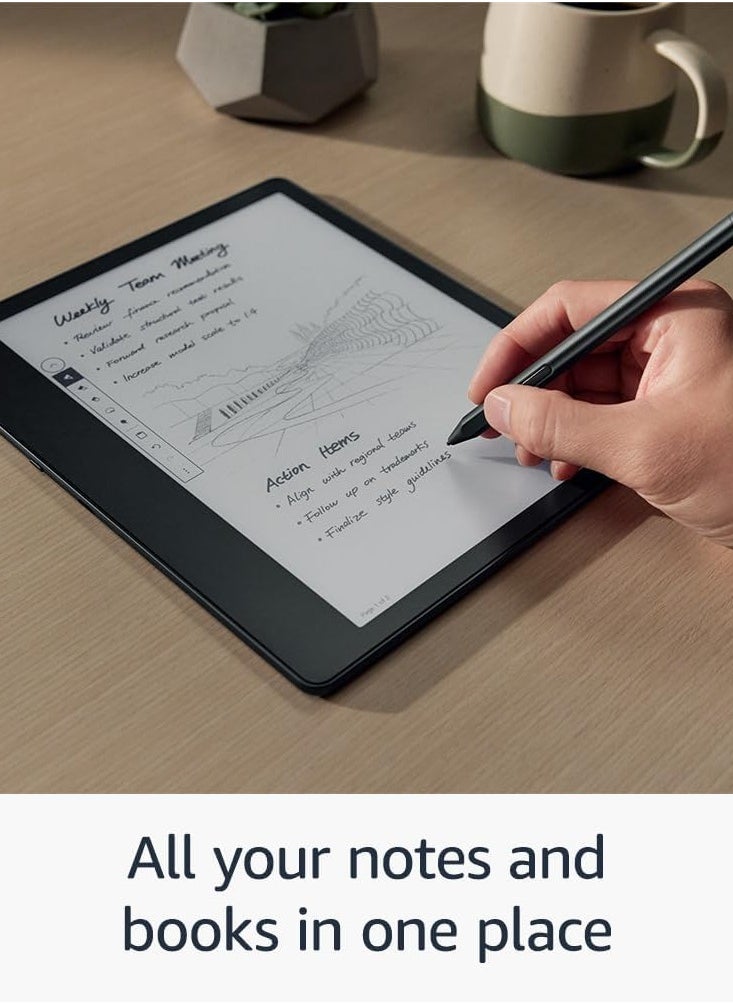 AMAZONPRO - Kindle Scribe 64 GB - 10.2” 300 ppi Paperwhite Display, Convert Notes To Text & Share, Includes pp Premium Pen - Image 1