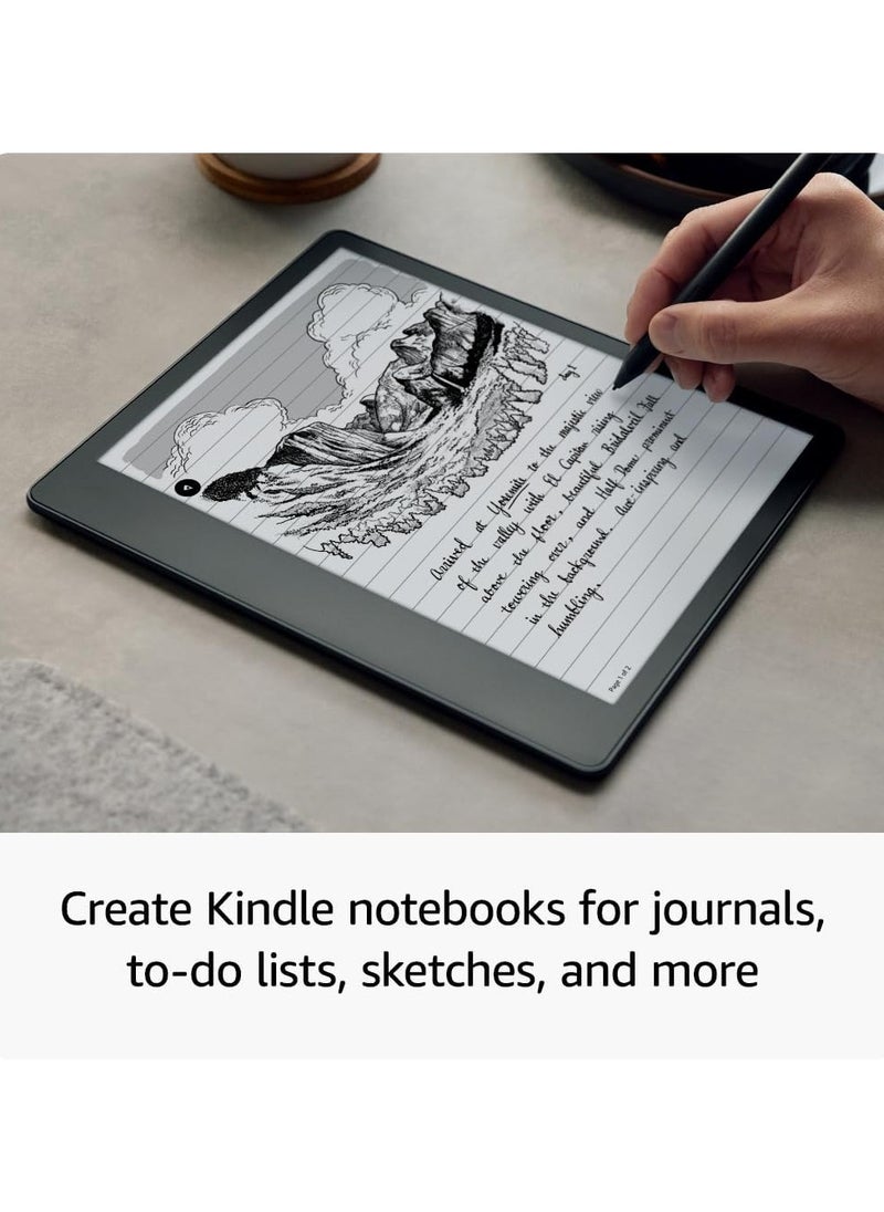 AMAZONPRO - Kindle Scribe 64 GB - 10.2” 300 ppi Paperwhite Display, Convert Notes To Text & Share, Includes pp Premium Pen - Image 1