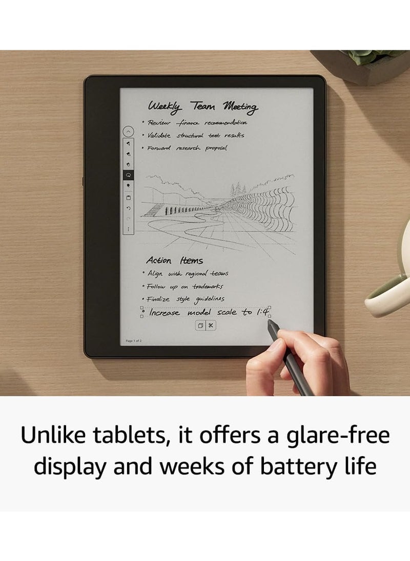 AMAZONPRO - Kindle Scribe 64 GB - 10.2” 300 ppi Paperwhite Display, Convert Notes To Text & Share, Includes pp Premium Pen - Image 1