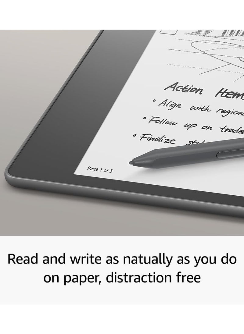 AMAZONPRO - Kindle Scribe 64 GB - 10.2” 300 ppi Paperwhite Display, Convert Notes To Text & Share, Includes pp Premium Pen - Image 1