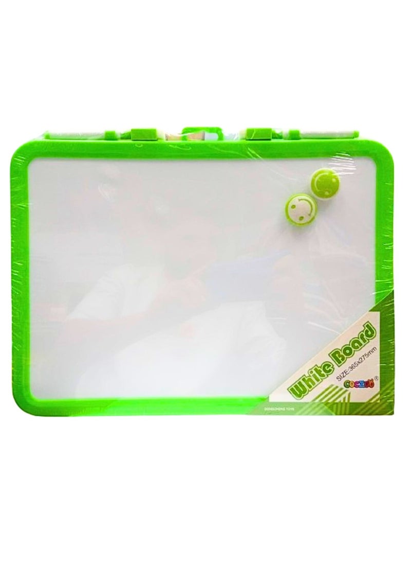 Coczoo Whiteboard 365x275mm Child Safe Non Toxic dry wipe Eraser  - Image 2