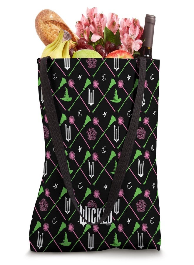Wicked Broomsticks & Wands All Over Print Tote Bag - Image 4