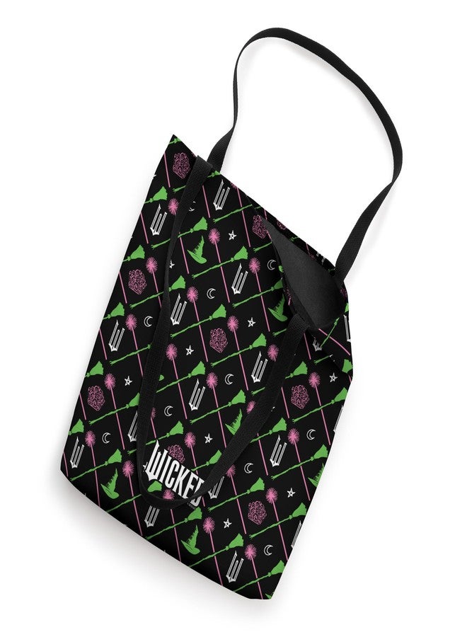 Wicked Broomsticks & Wands All Over Print Tote Bag - Image 2
