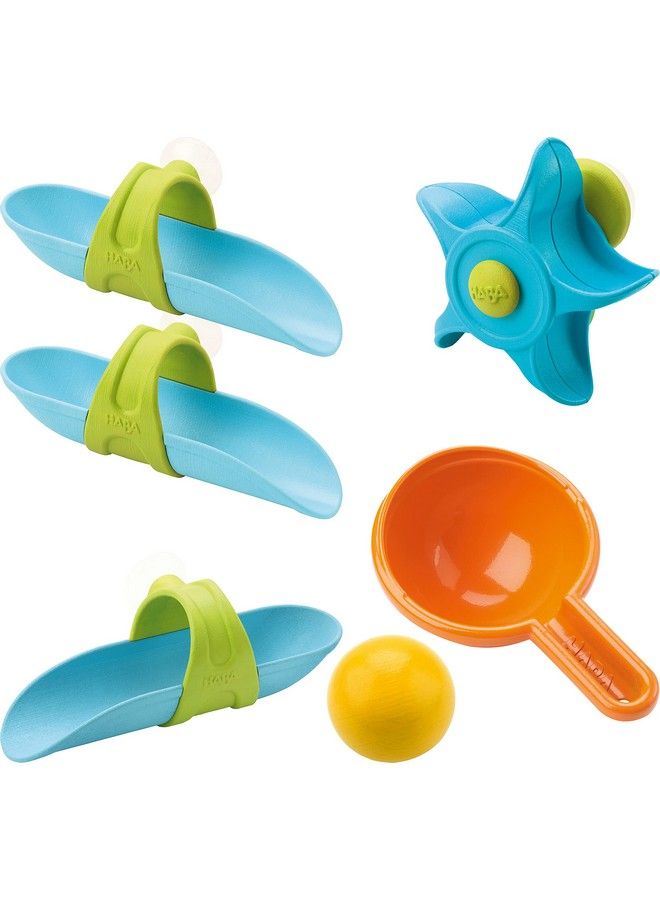 HABA Bathtub Ball Track 6 Piece Play Set Fosters Experimentation & Creativity For Ages 3 And Up - Image 3