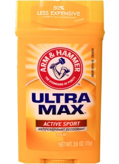 Arm & Hammer Arm & Hammer Ultra Max Deodorant Stick  Active Sport 73 G  - Image 1