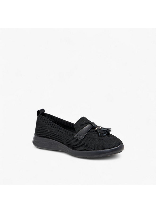Flora Bella By Shoexpress Women Tassel Detail Slip-On Loafers  - Image 2