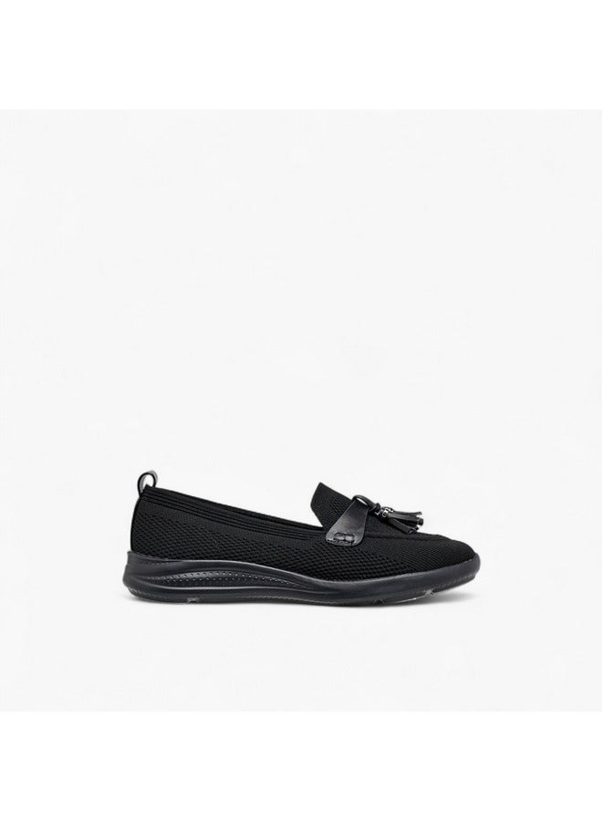 Flora Bella By Shoexpress Women Tassel Detail Slip-On Loafers  - Image 3