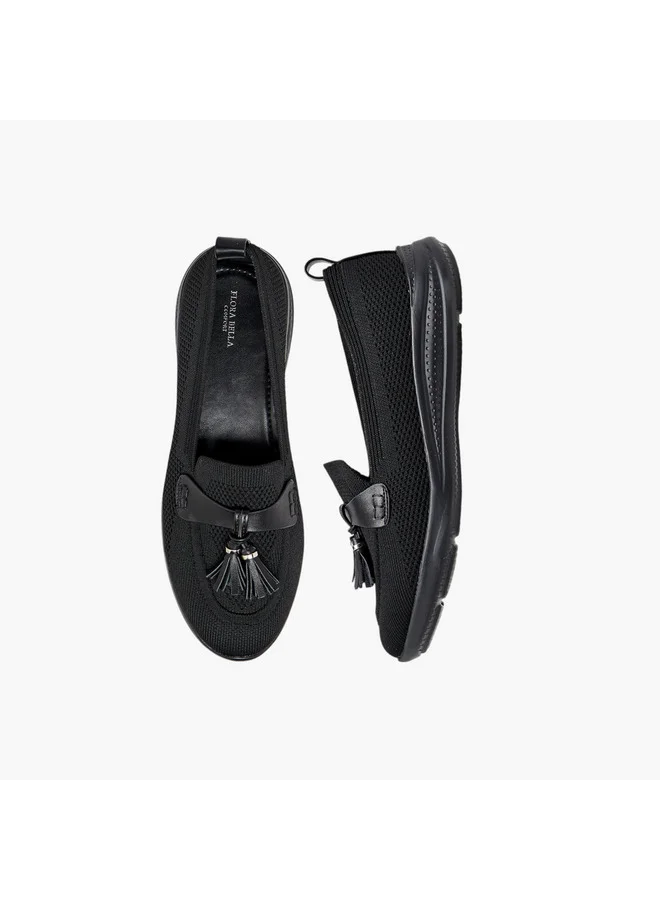 Flora Bella By Shoexpress Women Tassel Detail Slip-On Loafers