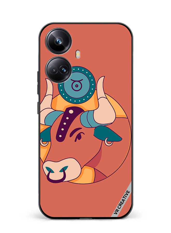 VR CREATIVE Protective Case Cover For Realme 10 Pro Plus Ox Zodiac Signs Design Multicolour - Image 1