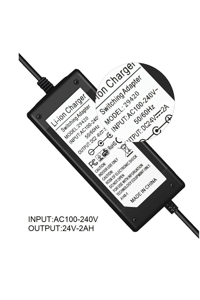 BATTERY CHARGER 24VOLT - 2AH - Image 1