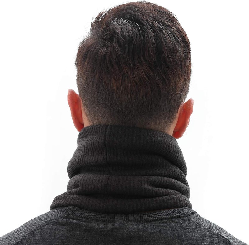 NovForth Winter Neck Warmer Men Ski, Neck Gaiter Face Scarf Women, Fleece Scarf for Men Gaiter Mask, Thick Windproof Scarves - Image 4
