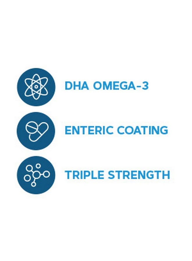 GNC Triple Strength Dha 1000 Mini 90 Mini Softgels For Join Skin Eye And Heart Health - Image 4