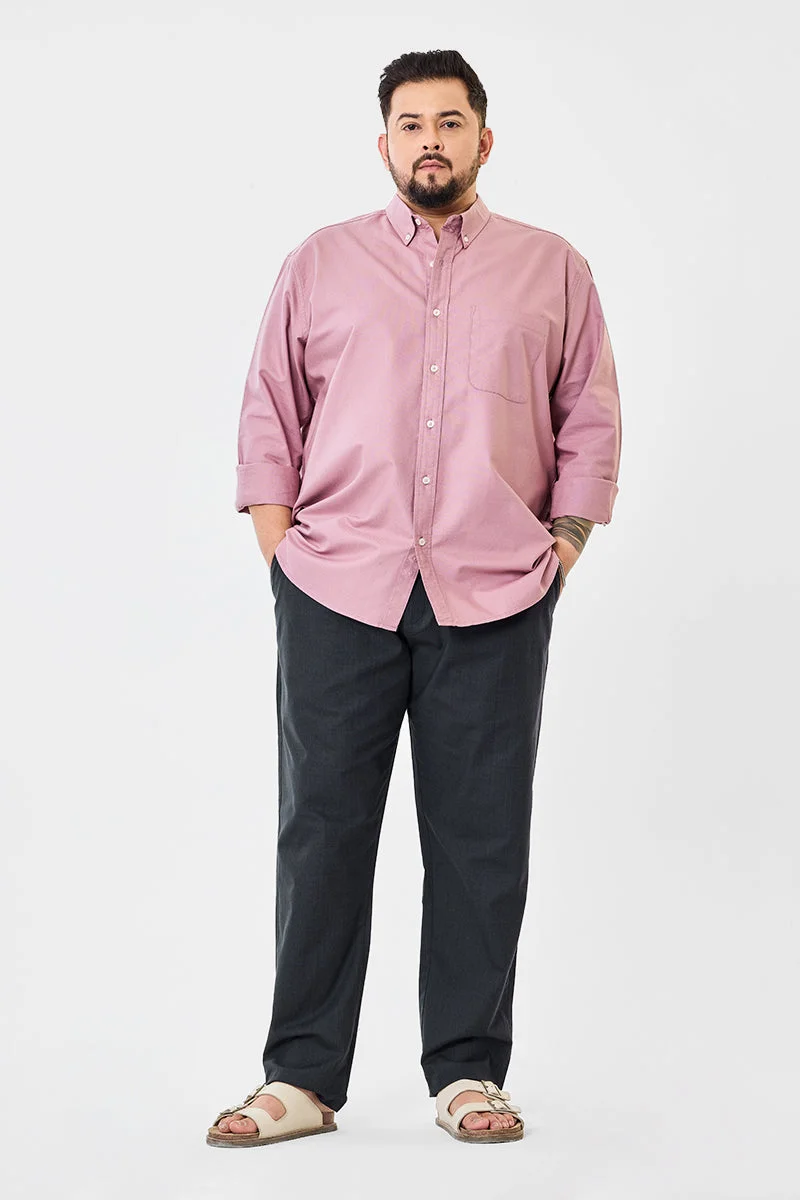 SNITCH 100% Cotton Drawstring Plus Size Trousers