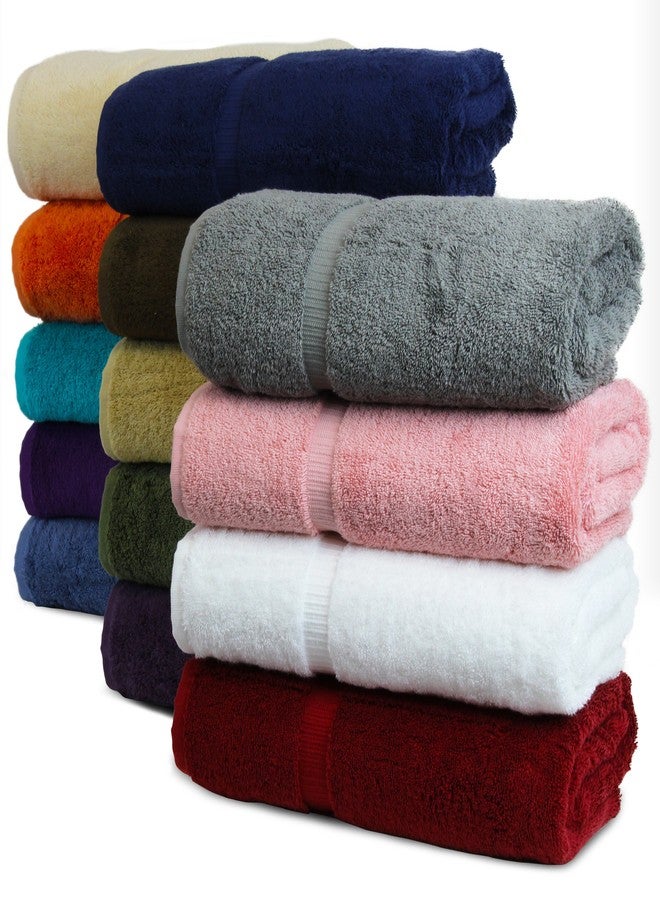 BC BARE COTTON Luxury Hotel & Spa Collection Highly Absorbent, quick dry 100% Turkish Cotton 700 GSM, Eco friendly Towel, For Bathroom, Gymand Kitchen Dobby Border Soft Towel Set (Mix Color, Wash Cloths - Set of 12) - Image 2