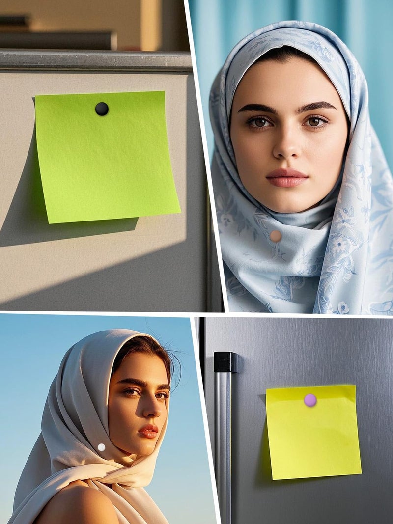 DJKYT 12 Pcs Hijab Magnets Strong Hijab Pins for Women, Multi-Use Pinless Magnetic Pins Headscarf Clips for Scarves Dress - Image 5