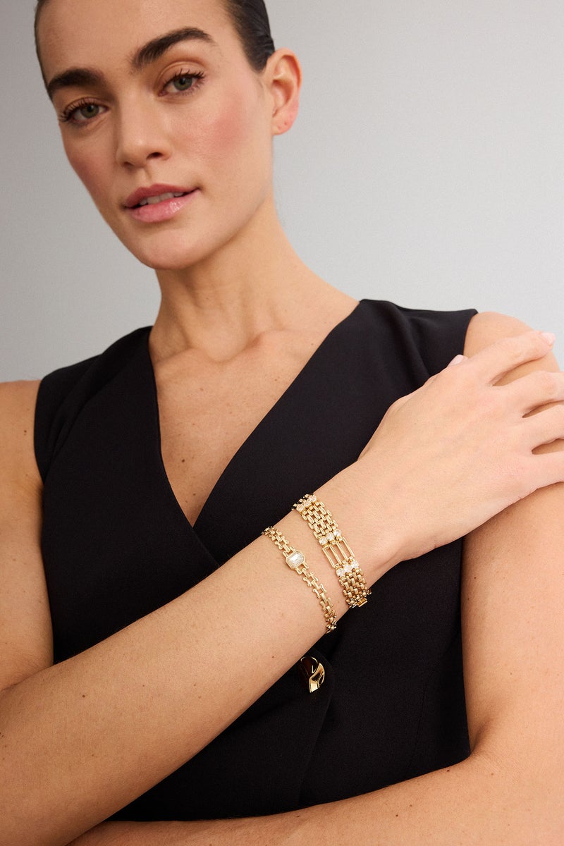 DeFacto Gold Woman Woman 2 Piece Bracelet Set Casual - Image 1