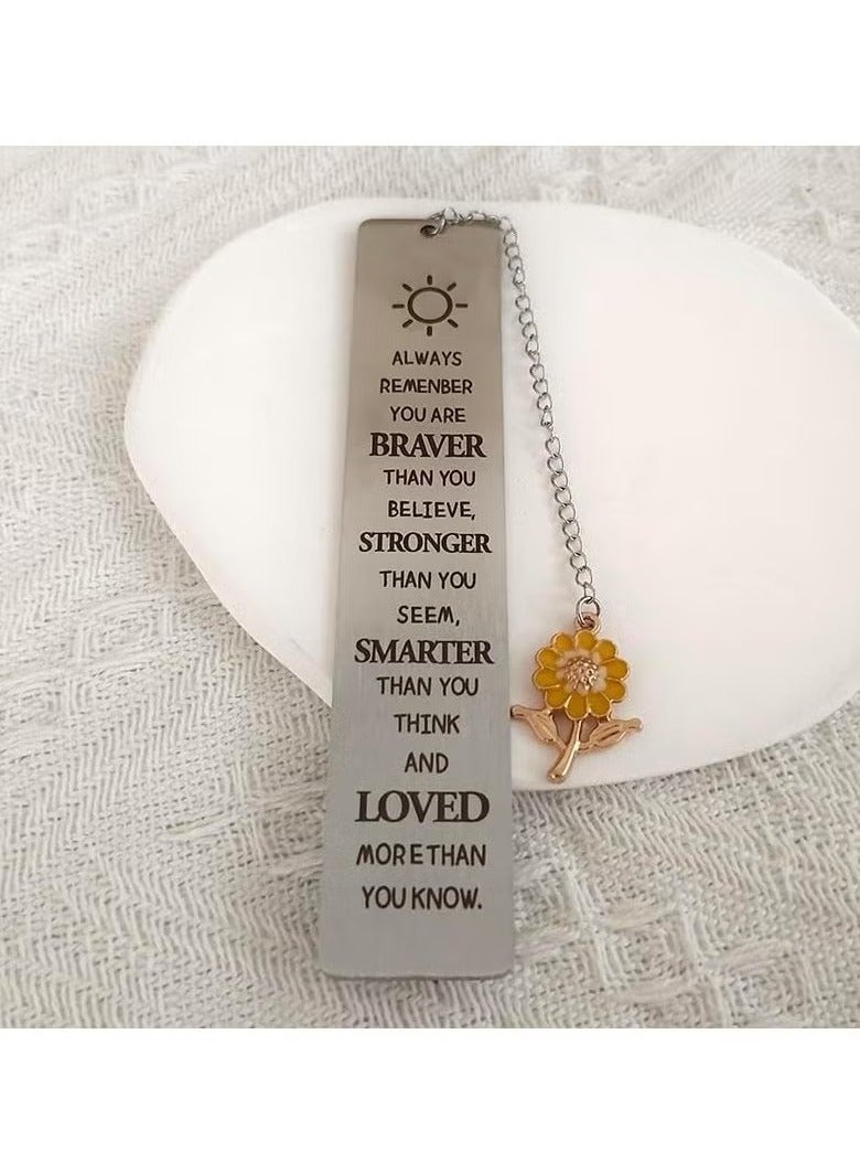 Inspirational Bookmarks for Girls u0026 Women - Encouragement Gifts with Motivational Message for Readers and Lovers - Image 4