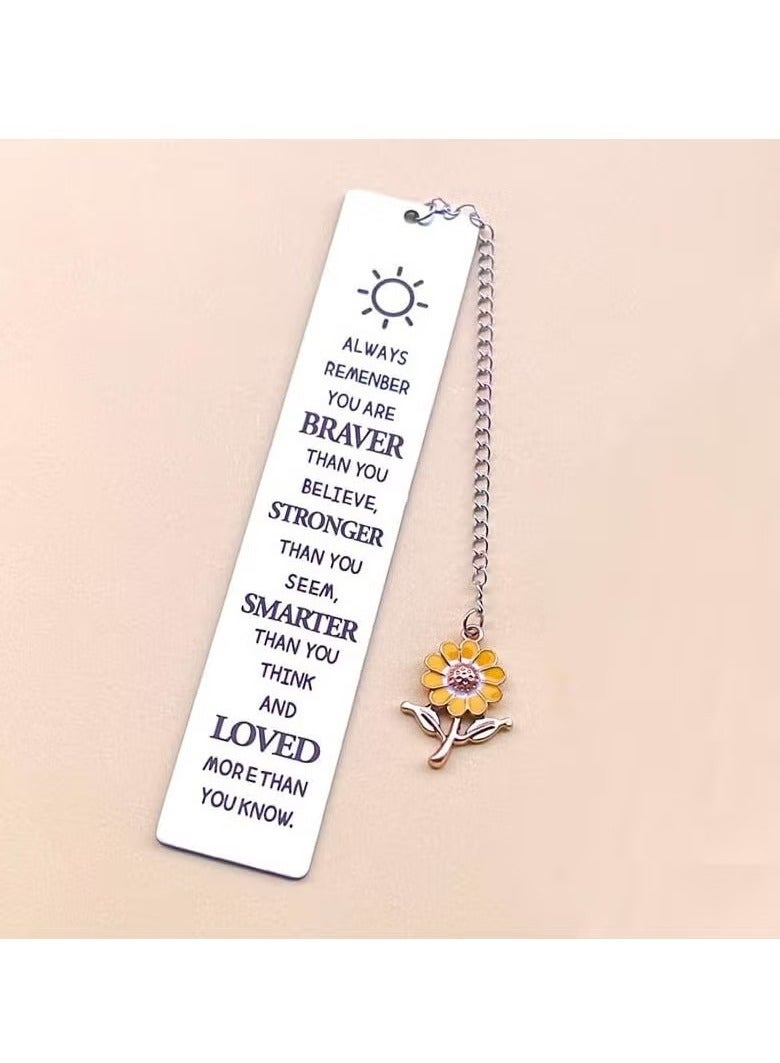 Inspirational Bookmarks for Girls u0026 Women - Encouragement Gifts with Motivational Message for Readers and Lovers - Image 3